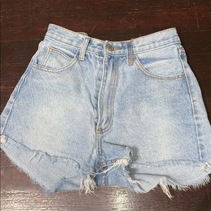 Jean shorts